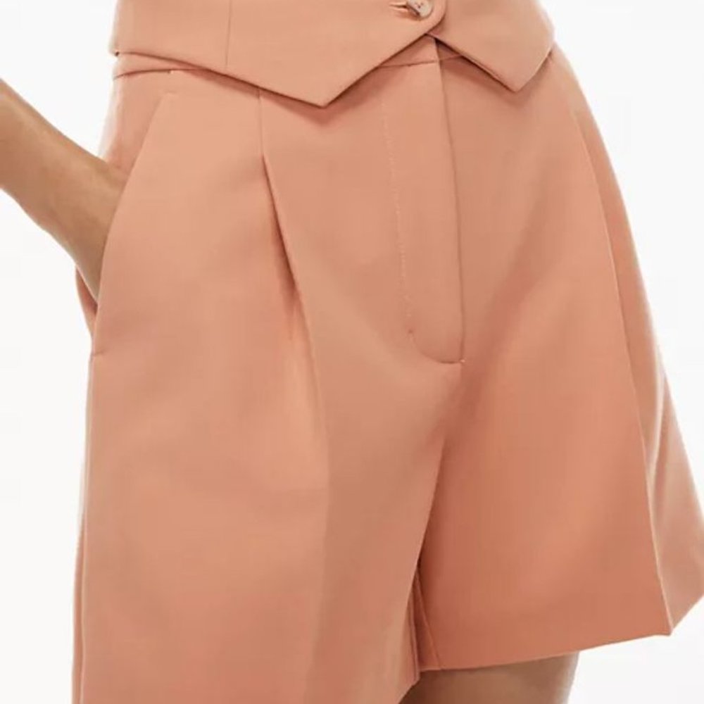 Aritzia Wilfred IBIZA Shorts Terracotta - Picture 2 of 2